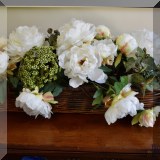 D29. Faux floral arrangement. 